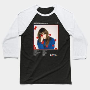 Faye Webster - I Know I'm Funny haha Tracklist Album Baseball T-Shirt